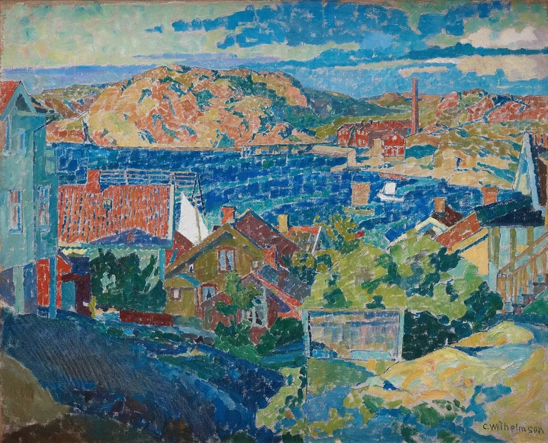Giornata autunnale, Fiskebäckskil, 1915